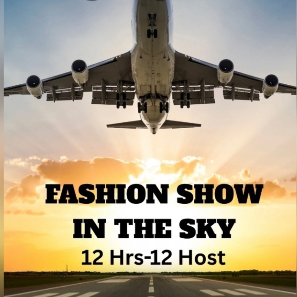 ✈️ Fashion Show in the Sky ✈️ :Clear the RACK & Let ‘Em Go $10 ⬇️. Live Show